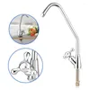 Kitchen Faucets Zinc Alloy Fast Connect Pure Machine Faucet Accessories 2point Small Triple Swan Neck