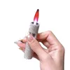 Creatieve Hoge Schoonheid Cilindrische Windaansteker Gepersonaliseerde Rode Vlam Butaan Geen Gas Heren Gift Roken Attachment 6T0F
