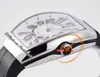 ABF V32 Vanguard Color Dream Swiss Quartz Chronograph Senhoras Relógio Feminino MOP Dial Marcadores de números grandes Pulseira de couro preto Super Edition Reloj Hombre Puretime A1