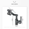 Torneiras de pia do banheiro Torneira de bacia de aço inoxidável 1080 graus Estrutura de braço robótico Giratória Misturador de água fria Torneira universal