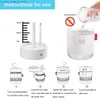 Humidifiers MI Wireless Humidifier 500ML Home Ultrasonic Air Diffuser Bedroom Mist With LED Maker Items With Free Shipping Q230901