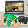 Spelkontroller Joysticks Classic N64 Controller Game Pad Joystick för N64 System Home Video Game Console-Plug Play (Non PC USB Version) Jungle Green HKD230831