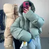 Trenchs pour femmes Mode Automne Hiver Down Manteau Puffer Veste et Femmes Bubble Cropped Vêtements d'extérieur Vêtements chauds