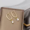 Baumeln Ohrringe Vintage Perle Zirkon Ohr Clip Für Frauen Keine Durchbohrten Retro Manschette Hochzeit Partei Koreanische Mode Schmuck Großhandel geschenk