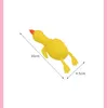 Duck dekompresja artefakt mała żółta kaczka duża biała gęsi szczypta dzieci dekompresja mini impreza uprzejmy