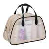 Totes Marca de lujo para mujer Bolsa de maquillaje de gran capacidad Bolsa de maquillaje Colorida Lavado de cara portátil Viaje PVC Caja impermeable transparente caitlin_fashion_bags