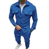 Homens Tracksuits Homens Outono Respirável Rugas Duas Peças Respirável Terno Rolo Manga Mens Vintage Terno Jaquetas Homens Sexy Terno Mistura de Lã Mens Terno 230831