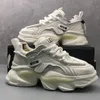 Stil Hochzeit Europäische Schuhe Party Kleid Mode vulkanisierte atmungsaktive lässige Sneaker runden Zeh Dicke Boden Business Freizeit Walking -Laibers D87 679