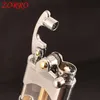 Zorro Creative Rocker Kerosene 가벼운 금속 가시 가시 오일 빈 구식 연삭 휠 흡연 액세서리 기기 VXWB