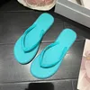 Slippers 2023 Summer Women's Casual Wear Beach Shoes Flat Flip Flops Candy Color Sandals Girls Plastic Sandal Men