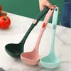 Spoons Thickened Silicone Soup Spoon Large Capacity Kitchen Ramen Ladle Anti-slip Pot Porridge Tablespoons Home Cooking Tableware