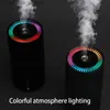 Humidifiers 2023 Wireless Aluminum Alloy Air Humidifier Rechargeable Led Colorful Light Ultrasonic Mute Spray AI Smart Misting Fog Portable Q230901