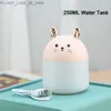 Umidificatori Kawaii Umidificatore luce notturna Carino Diffusore umidificatore d'aria Diffusore di oli essenziali deodorante per ambienti umidificatori per aromaterapia Q230901