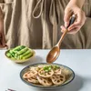 Dinnerware Sets Long Handle Soup Spoon Phoebe With Storage Box One-piece Molding Smooth Edges Deepening Levelling Kitchen Gadgets Hand