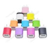 Charge rapide 5V 1A Chargeurs Colorful Home Plug USB Chargeur Adaptateur secteur pour Samsung S22 Xiao Iphone 14 13 MP3 GPS Adaptateur de chargeur de téléphone