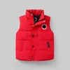 Down Coat Goose Children's Down Vest Winter Camouflage Boys and Girls 100% CanadianGoose Thickened Small and Medium Children's Down Coat Vest Outwear HKD2308311