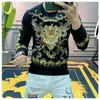 Bluzy męskie bluzy bluzy bluzy Bluz Bluzy Mężczyzny wiosna osobowość barokowa trend uliczny bluza luksus haft homme homme men J230901