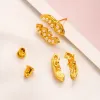 Urok mody perłowy kolczyki złoty stadnina Crystal Designer Prezenty Kolczyki Wedding Party Biżuteria ze stali nierdzewnej Y240429