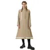 معاطف المطر أزياء متعددة الوظائف من النوع المعطف المطر المزدوج Placket Poncho المشي في الهواء