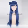 Pelucas de cosplay 70 cm LoveLive Sunshine Tsushima Yoshiko peluca Cosplay disfraz Love Live Aqour Yohane Mujeres Películas Cabello Halloween Juego de rol Pelucas x0901