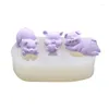 Baking Moulds 3d Heart Pig Shape Silicone Fondant Molds Diy Soap Form Cake Decorating Food Grade Candy Tools