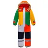 Down Coat Children Ski Jumpsuit Suit Boys Girls Autumn Winter Windproof Warm Outdoor Fleece Jacket Pants Kids Skiing Snowboarding