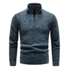 Männer Pullover 2023 Herbst Und Winter Mode Business Freizeit Pullover Gestrickte Mantel Slim Fit Pullover