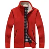 Herrtröjor 2023 Autumn Winter Sweater Coat Faux Fur Wool Jackets Men Zipper Sticked Thick Warm Casual Knitwear Cardigan 230831