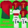 22 23 Portugalia koszulka piłkarska Joao Felix Pepe Bermardo B.fernandes Camisa de Futebol 22/23 J.Moutinho Football Shirt Men Kit Kit Diogo J. Otavio Guedes 6666