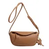 Sacos de noite Moda Flip Mulheres Bolsa Tecido Alças de Ombro Bolsa Dos Desenhos Animados Pingente Crossbody Lady Dumpling Satchel