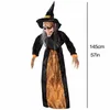 Obiekty dekoracyjne figurki Halloween czarownice Dekor ducha horror wiszący grzbiet żart