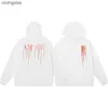 Editie Hot Fashion Designer Hoodies Hoge 2023 Amiirii Heren Herfst/Winter Brief Print Kleding Mannen Losse Loop Hoodie truien Vwmi