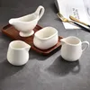 Set di stoviglie Tazza per il latte in ceramica Contenitore per lo zucchero Piccola tazza da caffè Pentola per miele Brocca per panna Bollitore Dispenser