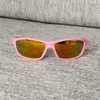 Чистые цвета новые детские спортивные солнцезащитные очки щит красочный рам