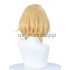 Parrucche Cosplay Parrucca Lemail Anime Takt Op Destiny Cosette Schneider Parrucca Cosplay 35 cm Parrucca da donna di colore biondo giallo Parrucca sintetica resistente al calore x0901