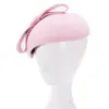 Cappello a tesa larga a secchiello Lawliet a goccia da donna anni '40 look vintage in feltro di lana cappello da fascinatore con fiocco dettaglio Tam berretto Casque Cocktail A568 230831