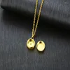 Pendant Necklaces Stainless Stee Blank Round Urns Necklace Pet Ashes Holder Keepsake Memorial Jewelry Can Open