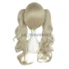 Cosplay Perruques Persona 5 Ann Takamaki Cosplay Perruque Femmes Longue Perruque Bouclée Cosplay Anime Cosplay Perruques Résistant À La Chaleur Synthétique Perruques x0901