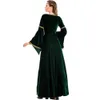 Elegant Court Princess Queen Costume avec robe de style vintage pour Halloween