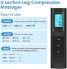 Leg Massagers Rechargeable Muscle Relaxer 6 modes Air Compression Recovery Boot Lymph Release Relieve Foot Fatigue Heating Massager 230831