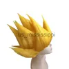 Cosplay wigs son goku cosplay peruk svart gul röd blå halloween roll spela hår korta karneval prestanda tillbehör props 2022 x0901