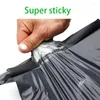 Förvaringspåsar Courier 10st Black Bag Plastic Poly Envelope Mailing Self Adhesive Seal Pouch