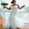 plus size arabo aso ebi sirena pizzo abiti da sposa vintage collo trasparente abiti da sposa economici abiti da sposa sexy zj955216B