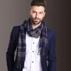 Foulards Europe mode châle foulards hommes hiver chaud Tartan écharpe affaires Sjaal Plaid coton enveloppes Bufanda Foulard szaliki i chusty 230831