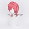 Cosplay Perücken Anime JOJO Bizarre Adventure Golden Wind Trish Una Cosplay Perücke Hitzebeständige Haar Kostüm Perücken Perücke Kappe x0901