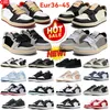 Vente chaude Jumpman 1 Chaussures de basket-ball basses 1S Baskets olive Reverse Mocha Noir Phantom Shadow Toe Wolf Gris Vintage Rose Hommes Femmes Baskets de sports de plein air Eur 36-45