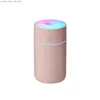 Humidifiers Wireless Air Humidifier Led Colorful Light Water Mist Diffuser Portable Ultrasonic Home Office Car Use Fogging Maker New Updat Q230901