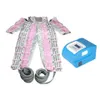 Lufttryck Pressoterapi Lymfatisk dräneringsmaskin 24 Airbags Detox Full Body Massager med ögonmassage