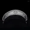 Hair Clips Vintage Luxury Cubic Zirconia Princess Tiara Wedding Bridal Crown HairJewelry Dress Accessories CH10429