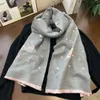 Designer Cashmere Scarf Warm Winter Scarfs Womens stora tofsar sjal med stjärnhäst högkvalitativ unisex -halsdukar 65*180 cm